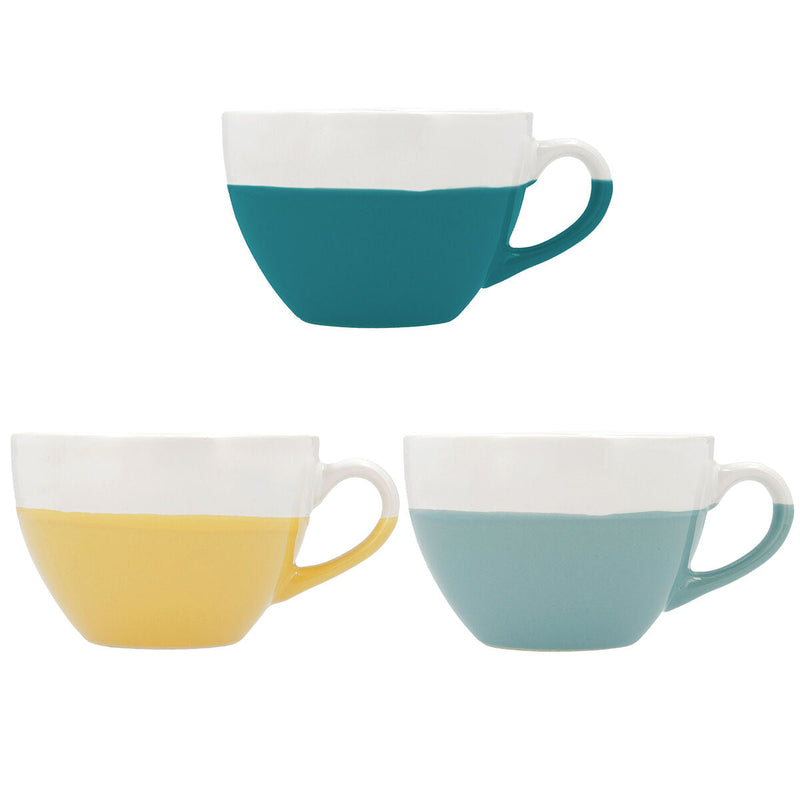 Cup Quid Viba Ceramic Bicoloured (450 ml) (12 Units)