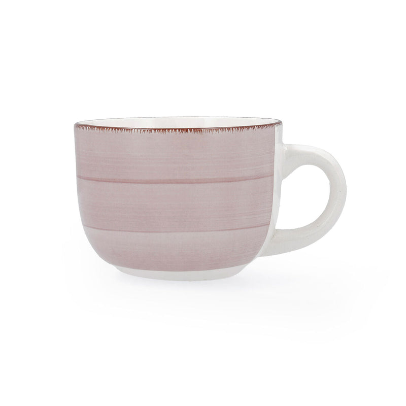 Cup Quid Vita Morning Ceramic Pink (470 ml) (12 Units)