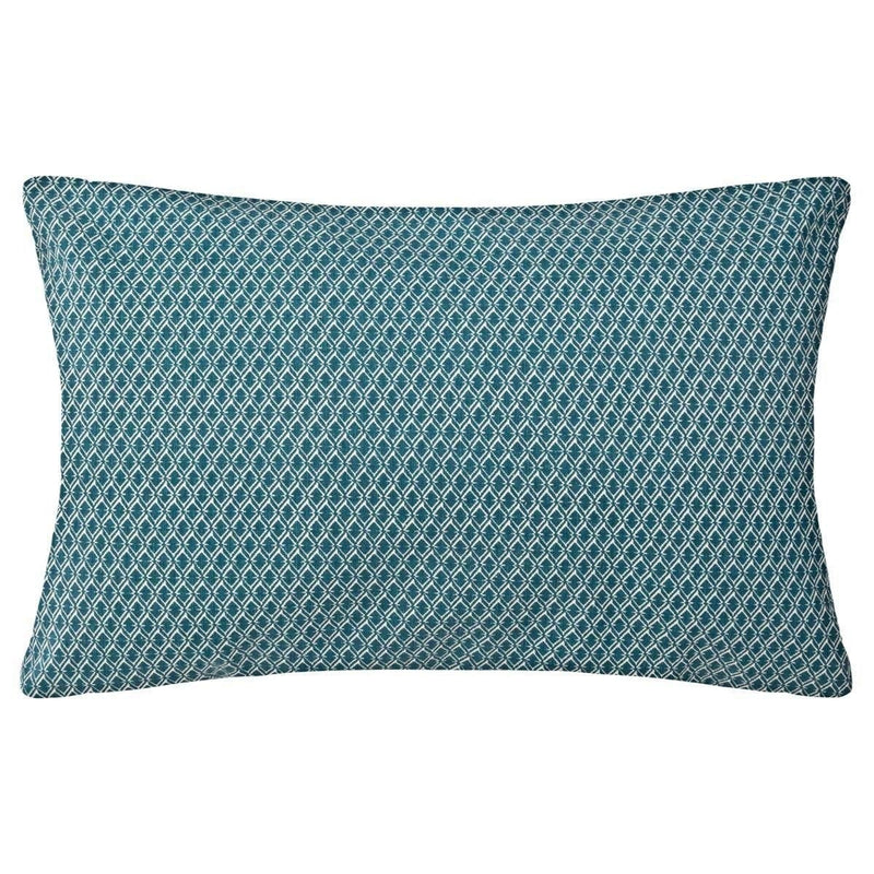 Cushion Atmosphera Otto Blue Cotton (50 x 30 cm)