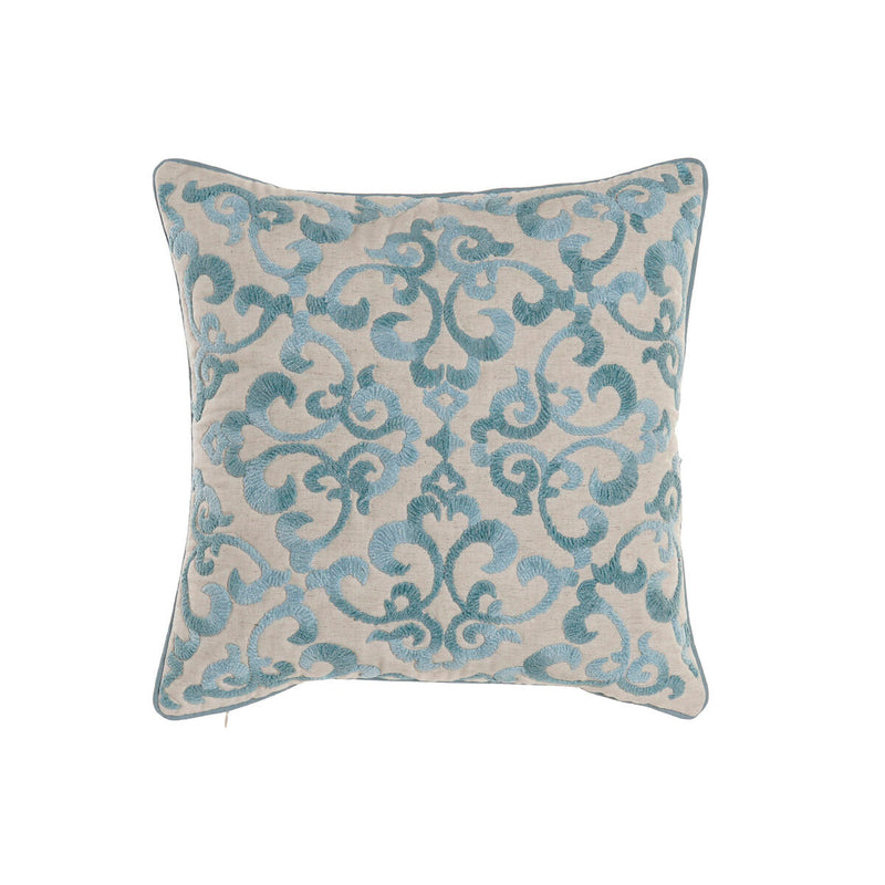 Cushion cover DKD Home Decor Blue Traditional (50 x 1 x 50 cm)