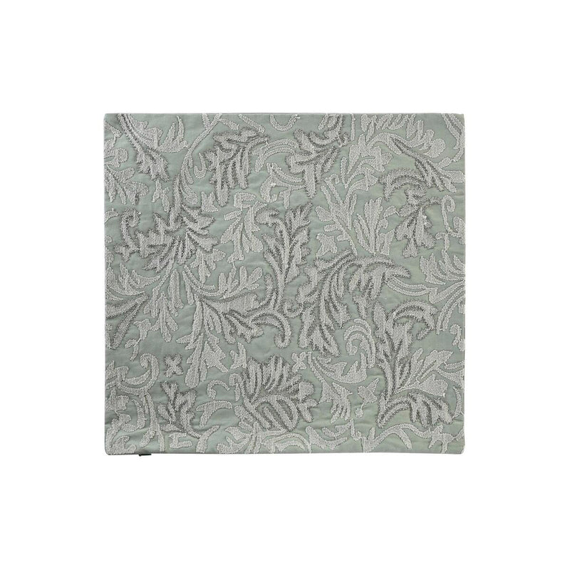 Cushion cover DKD Home Decor Floral Green (50 x 1 x 50 cm)