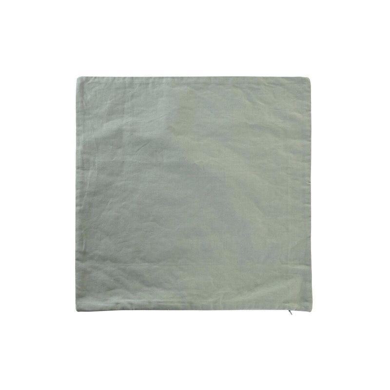 Cushion cover DKD Home Decor Floral Green (50 x 1 x 50 cm)