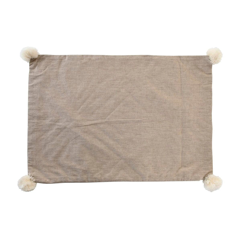 Cushion cover DKD Home Decor Grey (60 x 1 x 40 cm)
