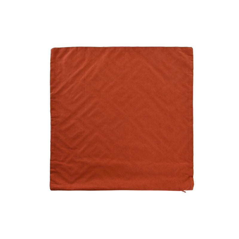 Cushion cover DKD Home Decor Terracotta Geometric (50 x 1 x 50 cm)