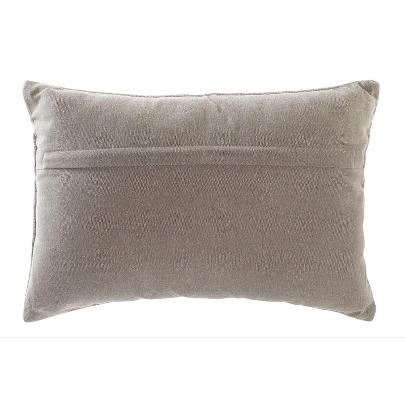 Cushion DKD Home Decor Beige Polyester Cotton Aluminium White (50 x 10 x 35 cm) (2 Units)