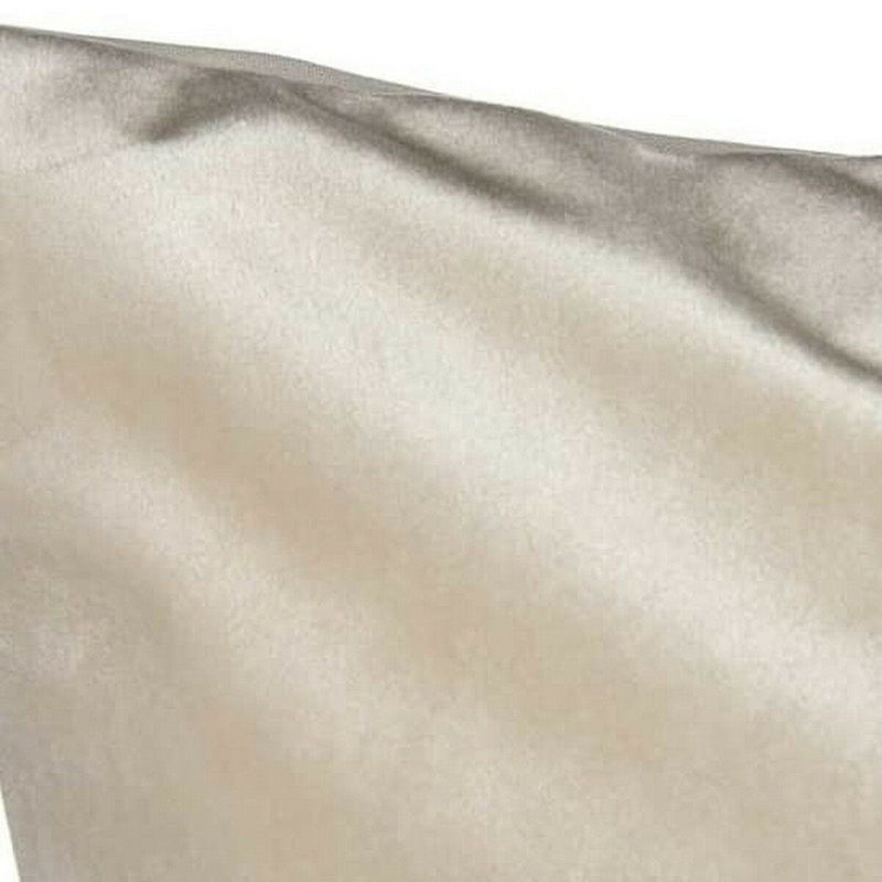 Cushion with Filling Polyester Ivory (60 x 20 x 60 cm)