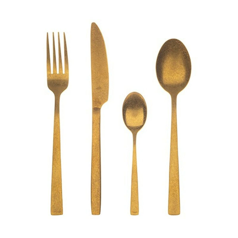 Cutlery Bergner Livorno Gold Stainless steel (24 pcs)