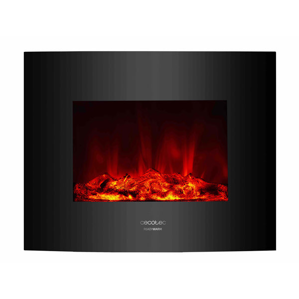 Decorative Electric Chimney Breast Cecotec Warm 2600 Curved Flames 2000W