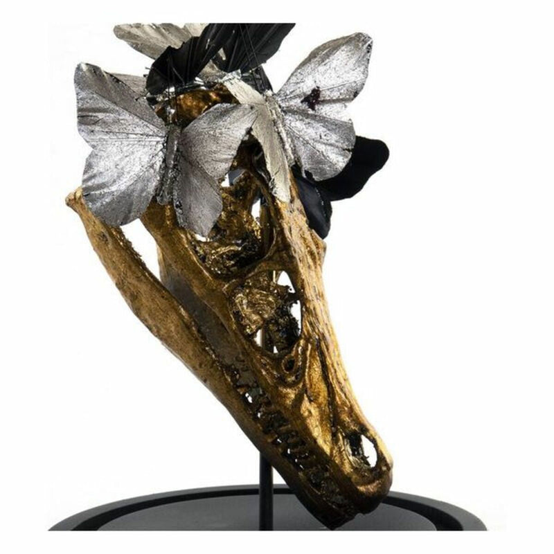 Decorative Figure DKD Home Decor Metal Resin Crystal MDF Wood Glam
