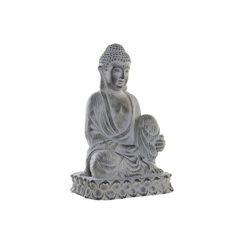 Decorative Garden Figure DKD Home Decor Grey Buddha Resin Magnesium (42,5 x 35 x 67 cm)