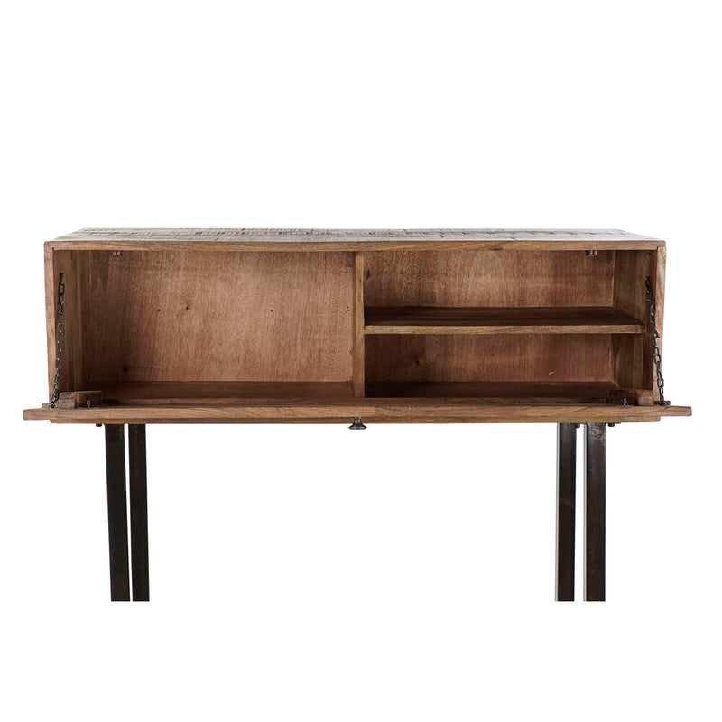Desk DKD Home Decor Metal Mango wood (118 x 40 x 115 cm)