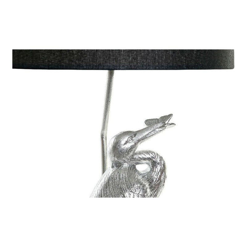 Desk lamp DKD Home Decor Black Silver Polyester Acrylic Resin 220 V 60 W (33 x 33 x 74 cm)