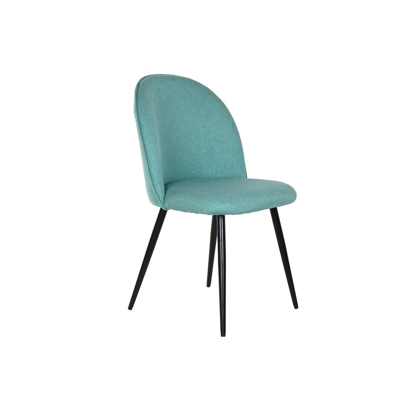 Dining Chair DKD Home Decor Metal Polyester (50 x 52 x 84 cm)