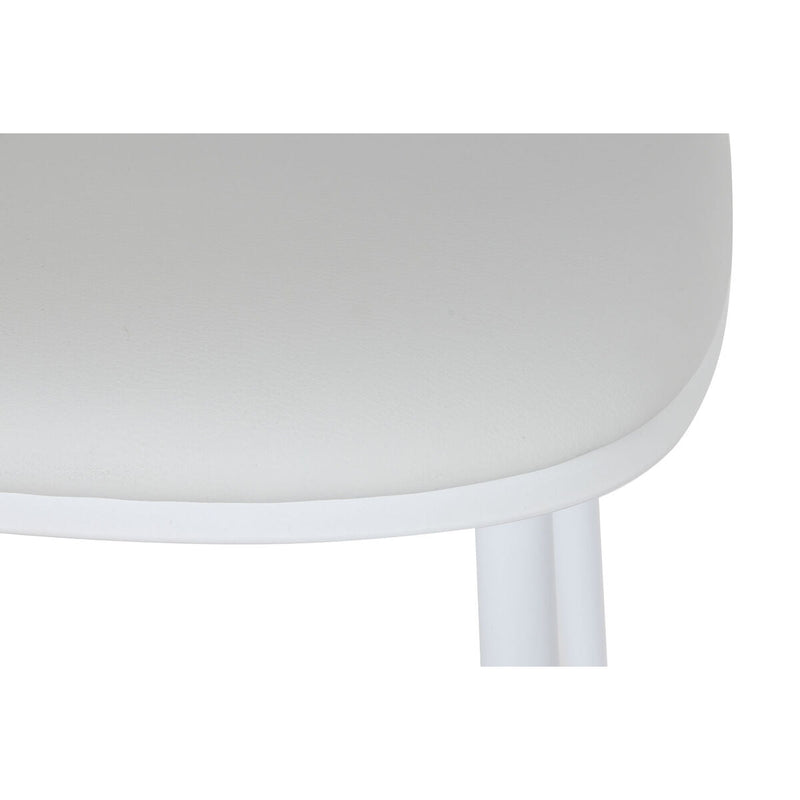 Dining Chair DKD Home Decor White Polyurethane polypropylene (51,5 x 44,5 x 81 cm)