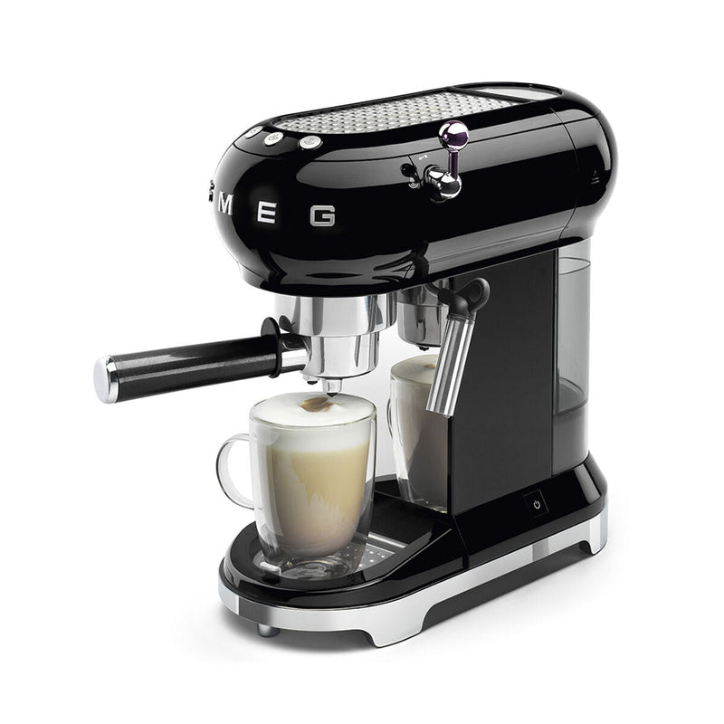 Express Manual Coffee Machine Smeg ECF01BLEU Retro 1 L 1350 W Black