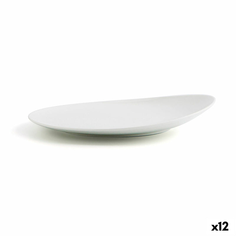 Flat plate Ariane Vital Coupe Ceramic White (Ø 27 cm) (12 Units)
