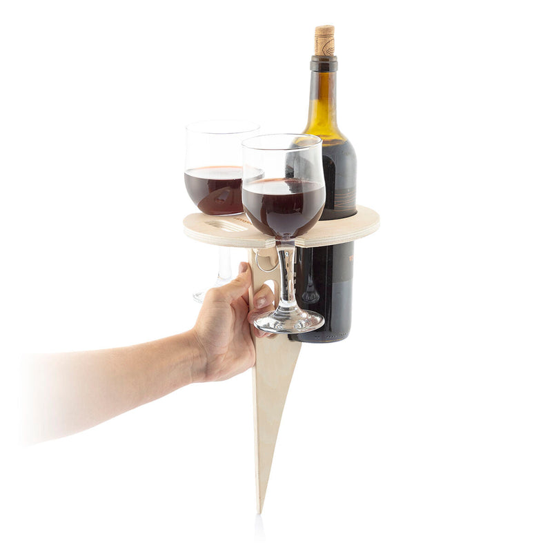 Folding and Portable Wine Table for Outdoors Winnek InnovaGoods