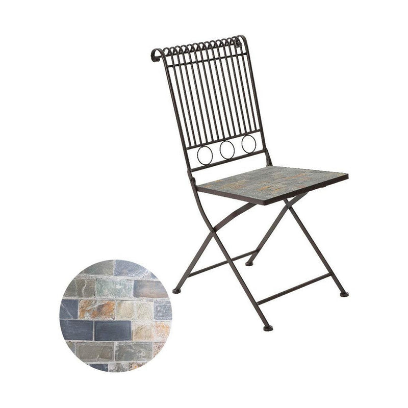 Folding Chair Kaemingk Stuttgart Brown (39 x 39 x 9 cm)