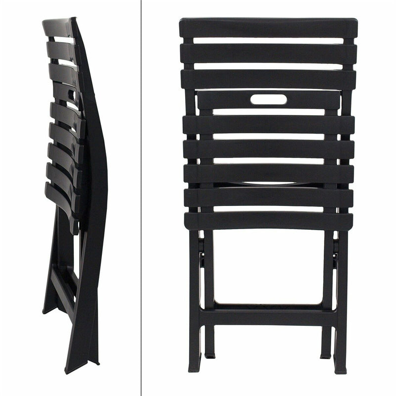 Folding Chair Progarden Birki Bir80Can Anthracite (44 x 41 x 78 cm)