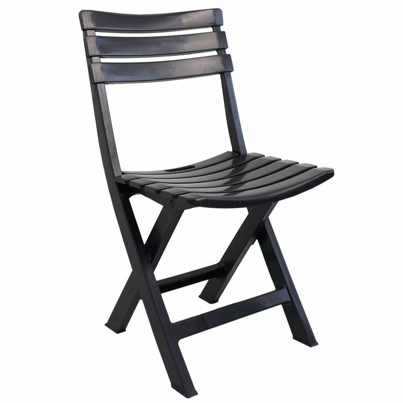 Folding Chair Progarden Birki Bir80Can Anthracite (44 x 41 x 78 cm)