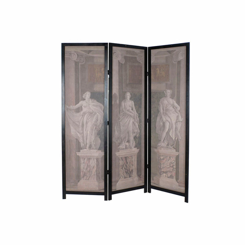 Folding screen DKD Home Decor Canvas Wood (150 x 2 x 180 cm)