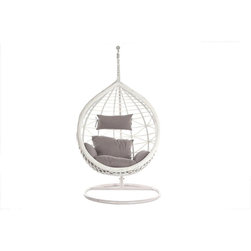 Garden chair DKD Home Decor Grey Polyester synthetic rattan