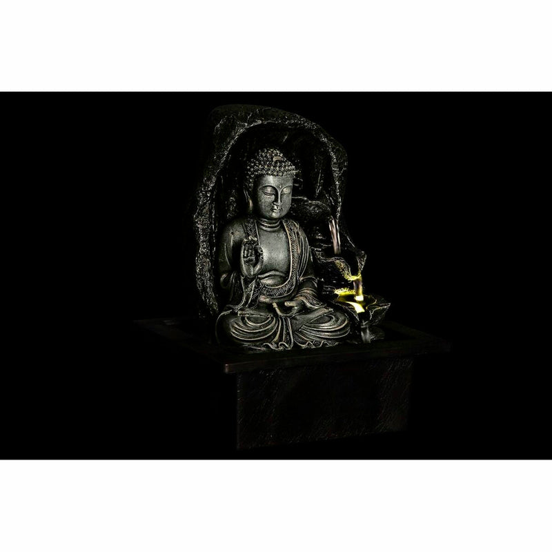 Garden fountain DKD Home Decor Buddha Resin Oriental (21 x 17,5 x 25 cm) (2 Units)