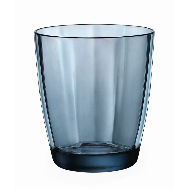 Glass Bormioli Rocco Pulsar Blue Glass (6 Units) (305 ml) -