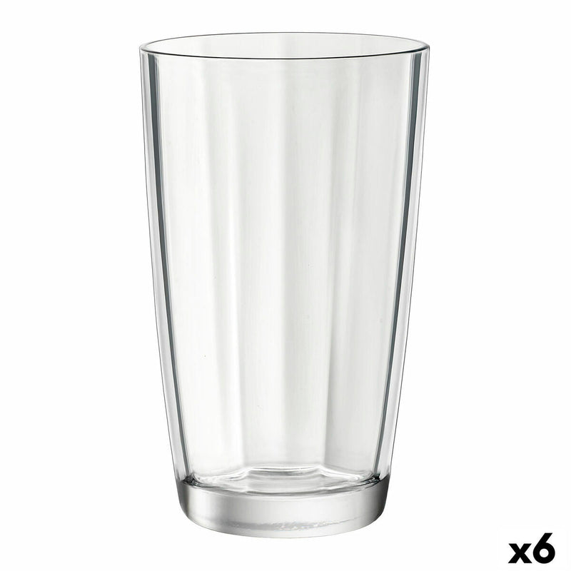 Glass Bormioli Rocco Pulsar Transparent Glass (470 ml) (6