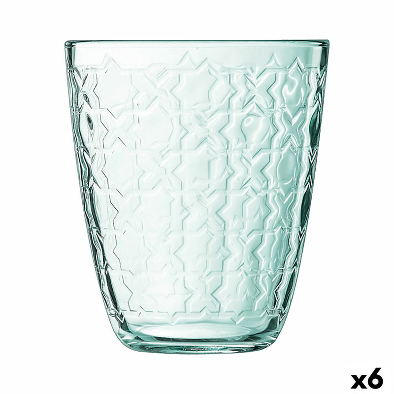 Glass Luminarc Concepto Riad Green Glass (310 ml) (6 Units)