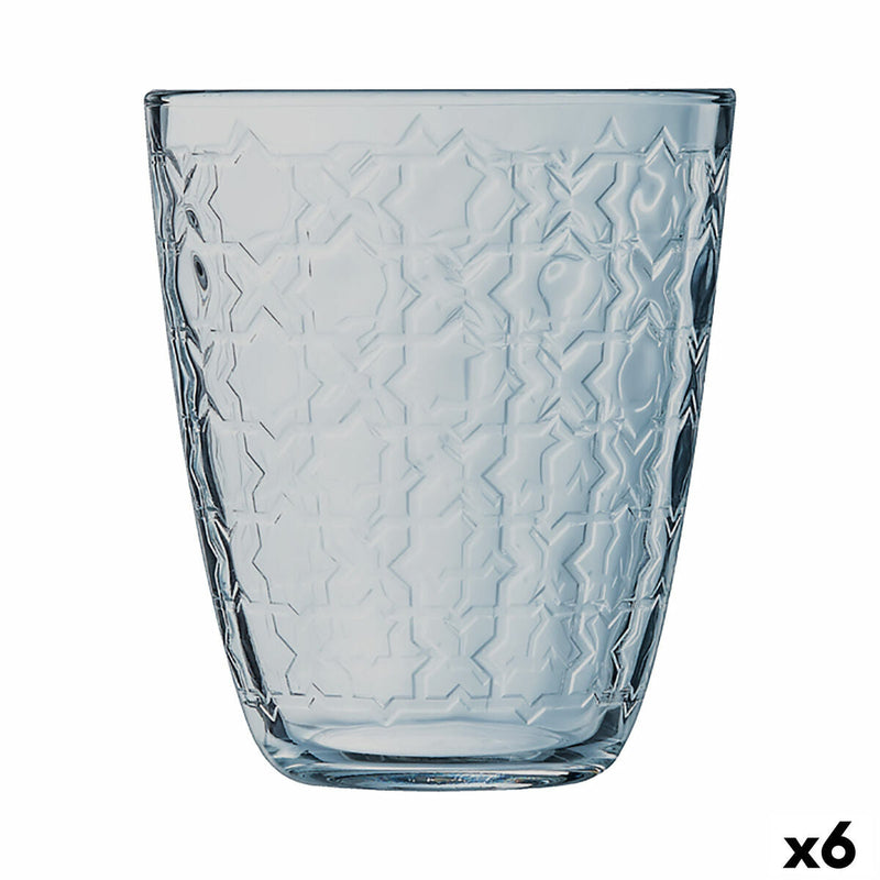 Glass Luminarc Concepto Riad Grey Glass (310 ml) (6 Units) -