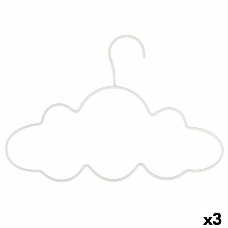 Hangers Atmosphera Metal Clouds 3 Units (29,8 x 21 x 0,4 cm)
