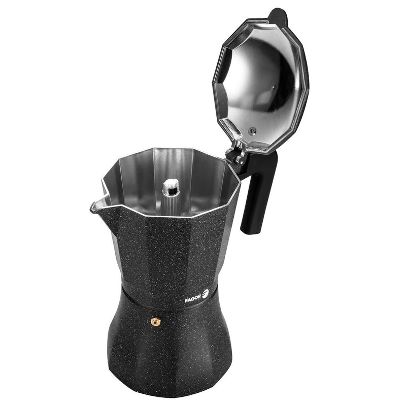 Italian Coffee Pot FAGOR Tiramisu Aluminium (3 Cups)