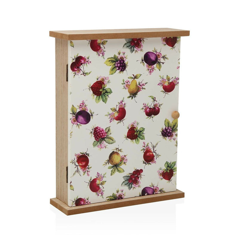 Key cupboard Versa Strawberry MDF Wood (6,5 x 26 x 20 cm)