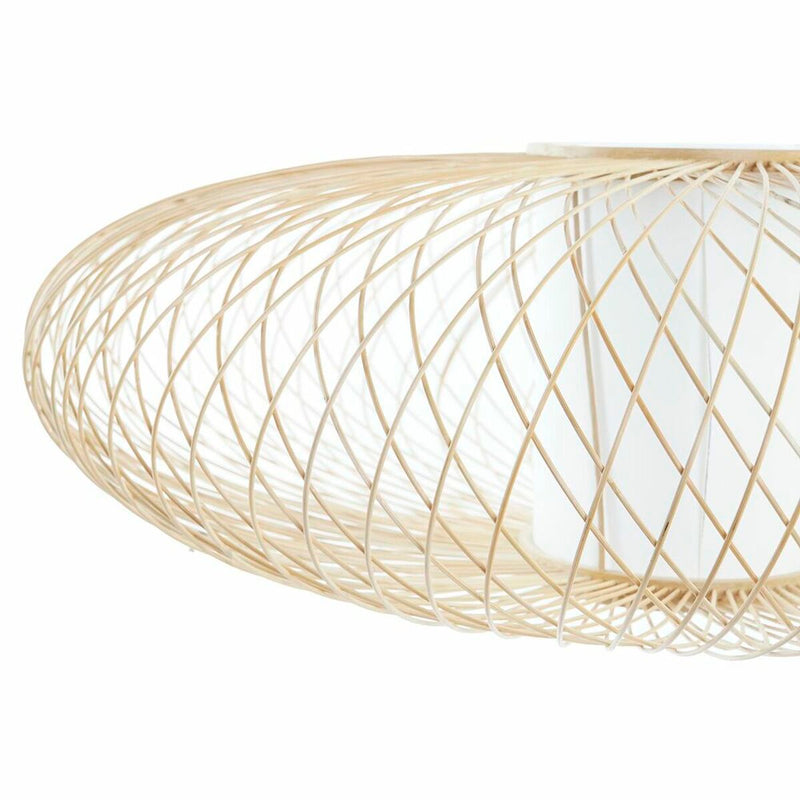 Lamp Shade DKD Home Decor Polyester Bamboo (62 x 62 x 20 cm)
