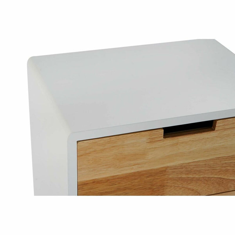 Nightstand DKD Home Decor Rubber wood (40 x 30 x 48 cm)