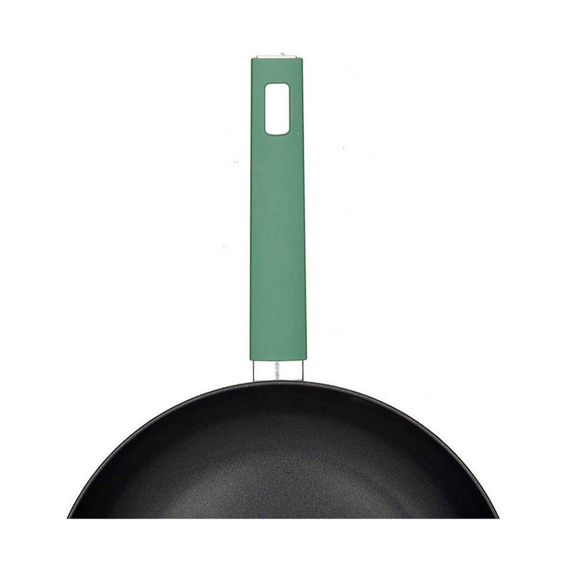 Non-stick frying pan Black Green Ø 28 cm Aluminium