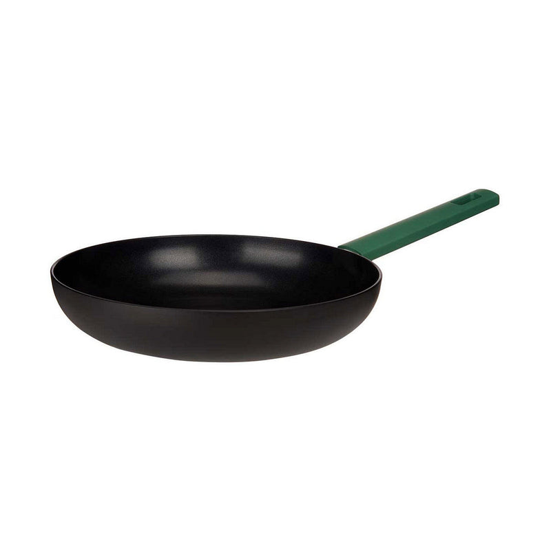 Non-stick frying pan Black Green Ø 28 cm Aluminium