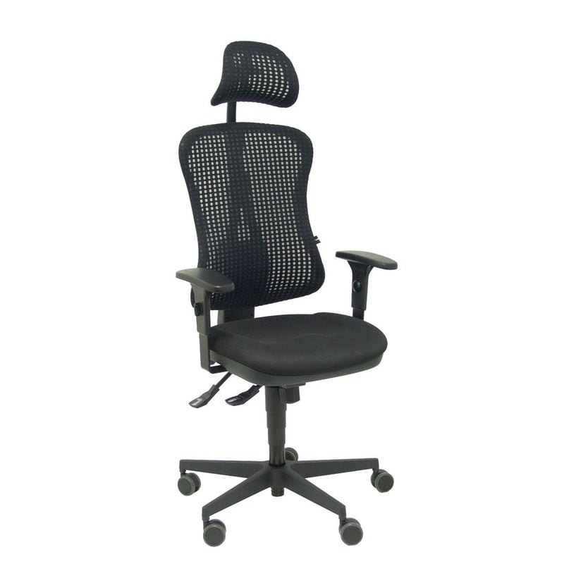 Office Chair with Headrest Agudo P&C 840B23C Black