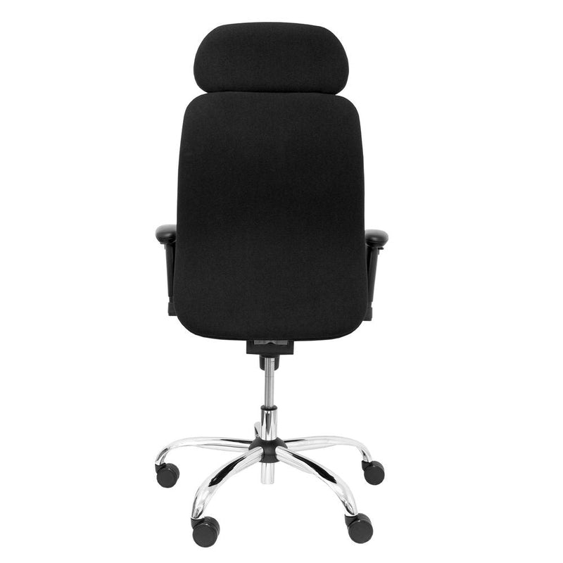 Office Chair with Headrest Fuente P&C BALI840 Black