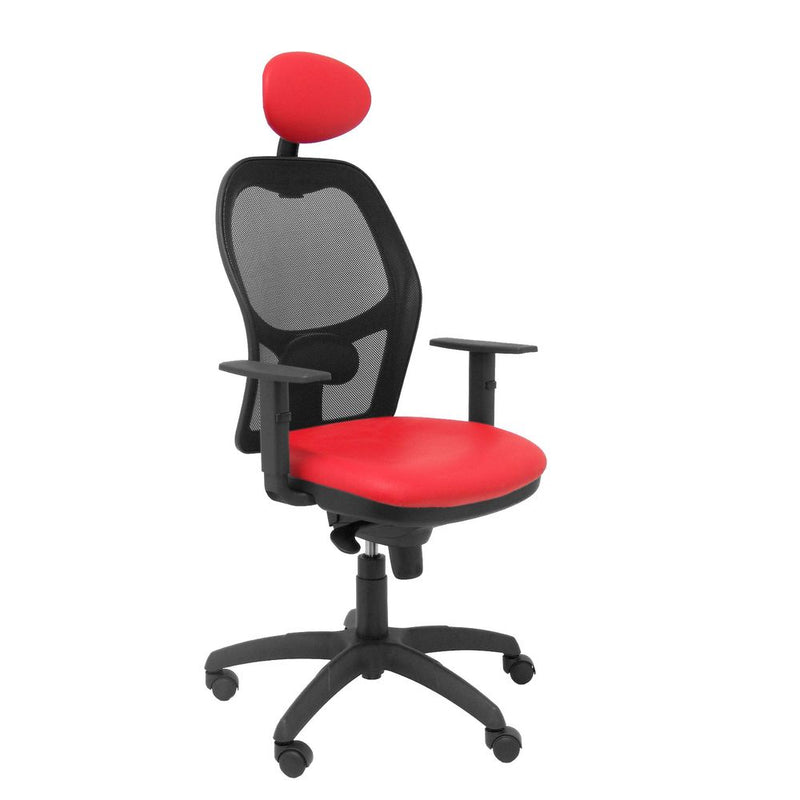 Office Chair with Headrest Jorquera malla P&C SNSPRJC Red