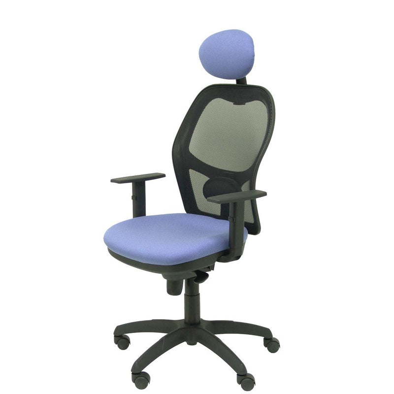 Office Chair with Headrest Jorquera P&C ALI261C Light Blue