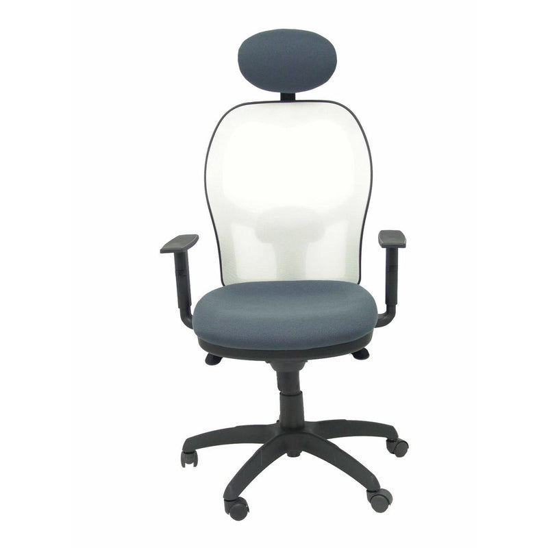 Office Chair with Headrest Jorquera P&C ALI600C Dark Grey
