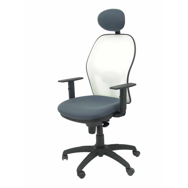 Office Chair with Headrest Jorquera P&C ALI600C Dark Grey