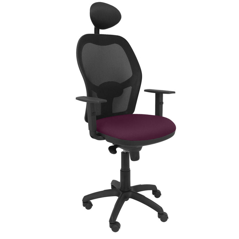 Office Chair with Headrest Jorquera P&C ALI760C Purple