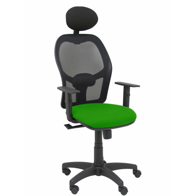 Office Chair with Headrest P&C B10CRNC Green