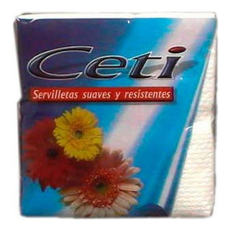 Paper napkin Ceti White Soft (30 x 30 cm)