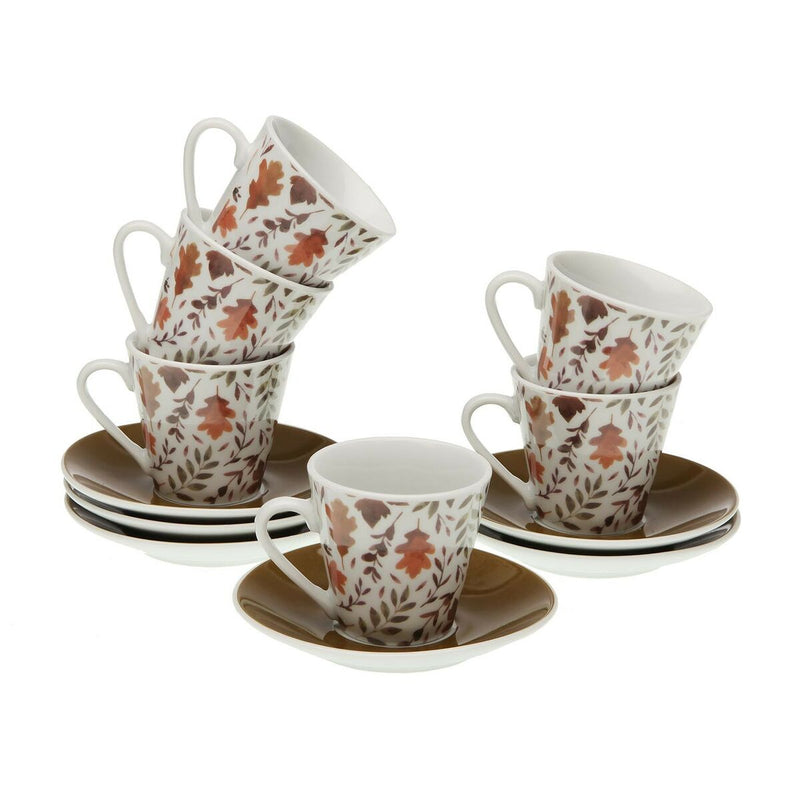 Piece Coffee Cup Set Versa Aia Porcelain (6 Pieces)