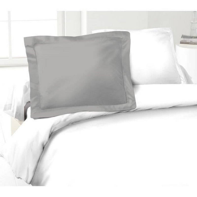 Pillowcase Lovely Home 100% cotton 2 Pieces Light grey (50 x 70 cm)