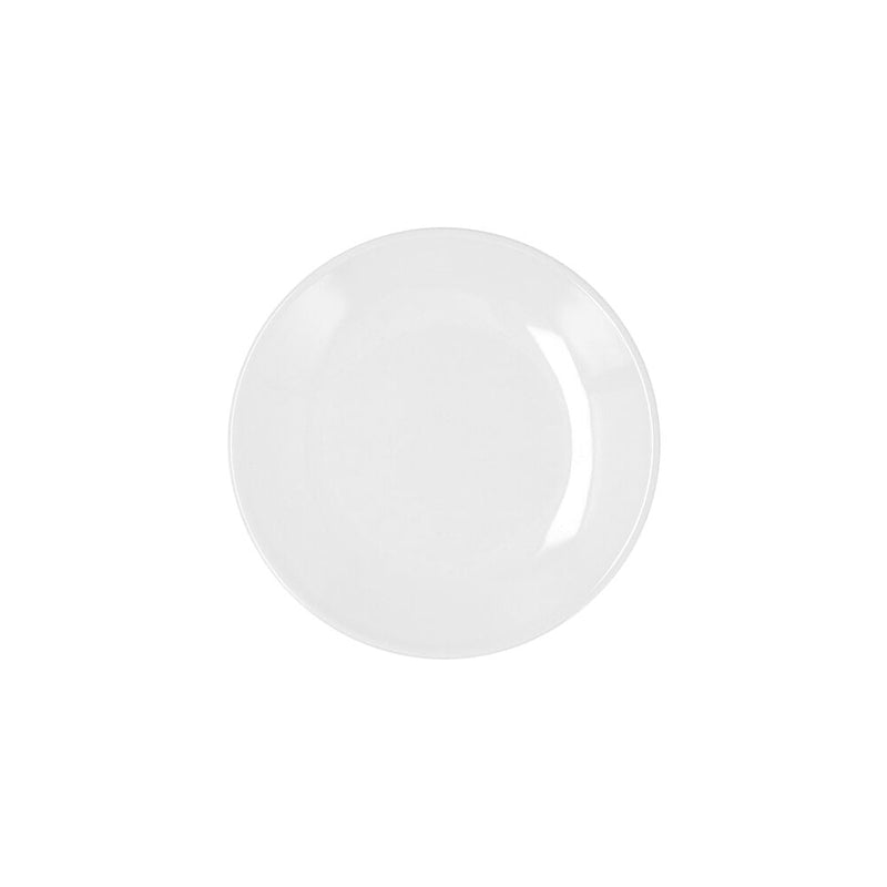 Plate Bidasoa Glacial Coupe Ceramic White (16,5 cm) (Pack 12x)